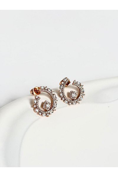 ı feel free more then ever that moment Zircon Stone Evening Dress Earrings