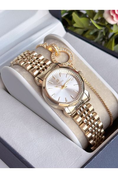 Homies Steel Women's Wristwatch Watch in Original Box with Warranty Bracelet Gift Hms2Hb4