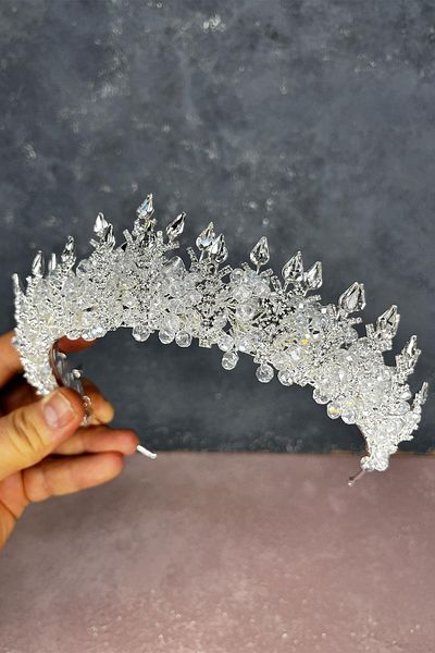 Hayalperest boncuk Ala Beaded Design Bridal Henna Crown