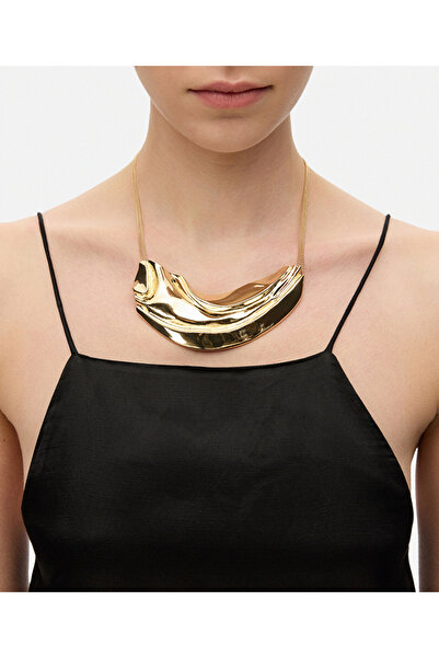 İpekyol Amorf metal kolye