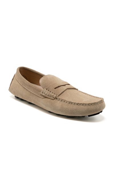 John May Men's Oxford (Classic) Tz-14553 John May Biscuit Suede