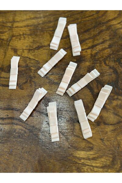 Gönülden Tasarım 10 KOMADA ODEĆNIH AKSESUARA ZA ŠIVANJE MAŠNE 7X1 CM PRAŠAK