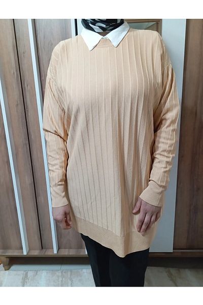 meday Clothing Thin Hijab Knitwear Blouse