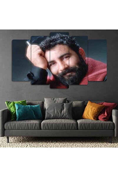 TABLOX Ahmet Kaya - 5 Parçalı Mdf Tablo