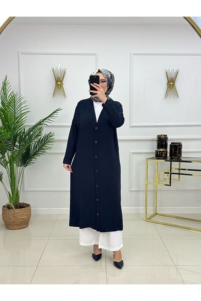 VALENS BOUTİQUE Women's Hijab Spring Cardigan