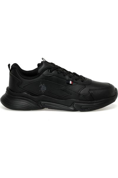 U.S. Polo Assn. U.S.POLO ASSN LEMON 3PR BLACK COMFORT CASUAL ANATOMIC SNEAKER