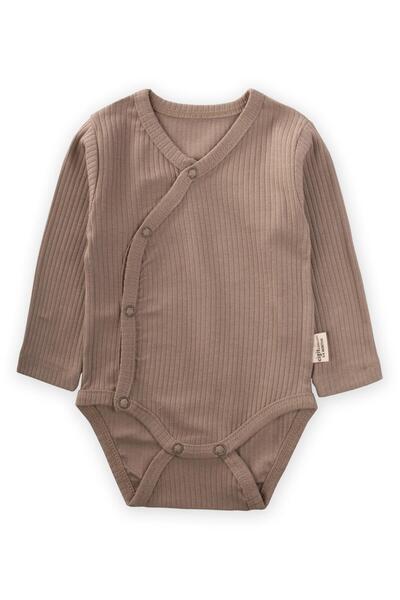Cigit Double Breasted Bodysuit 0-18 Months Mink