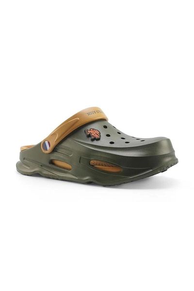 U.S. Polo Assn. Μειονεκτήματα 5fx Ανδρικές Παντόφλες Croos-Χακί