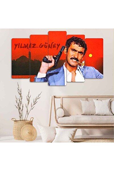 TABLOX Yılmaz Güney - 5 Parçalı Mdf Tablo