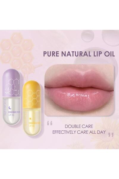 Focallure مجموعة زيت الشفاه الغني من Essence للاستخدام اليومي والليلي 3