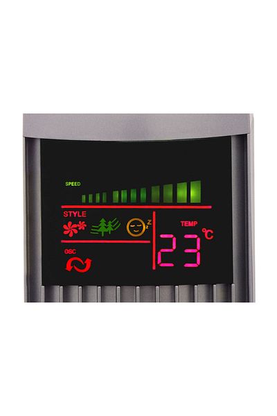 Trisa Fresh Breeze 9346.43 tower fan, Remote control, 45W, 3 speeds, Sleep function, Strong air flow