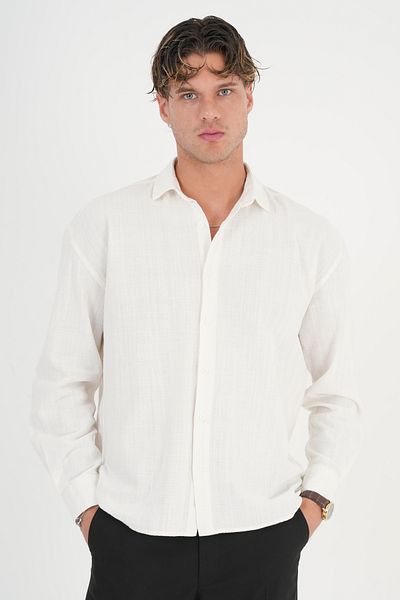 Redline Comforted Men's Oversize Cotton Shirt