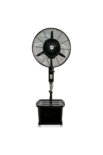 Zass ZOMF 01 multi-functional outdoor fan with spray, 41 liter water tank Oscillation 90° right-left