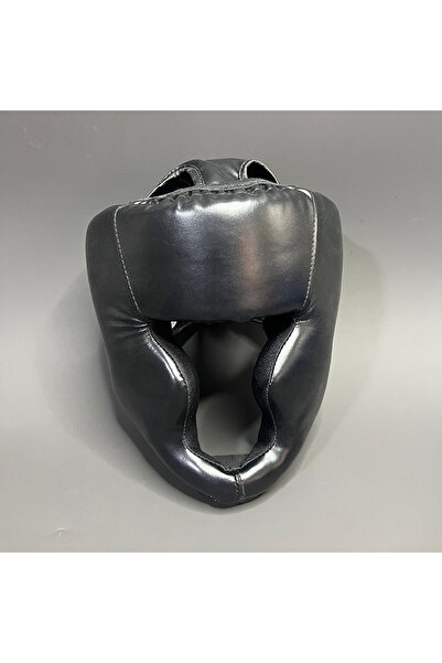 Choice خوذة ملاكمة سوداء مقاس واحد للبالغين، خوذة رأس تايكوندو، خوذة تدريب مو...