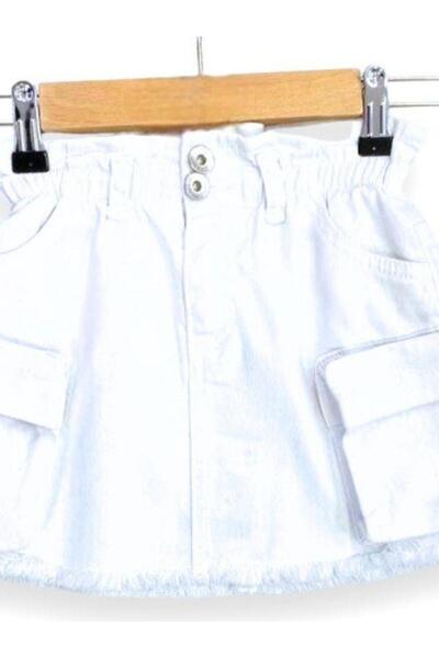 Çikoby Дівчача джинсова спідниця з великими кишенями