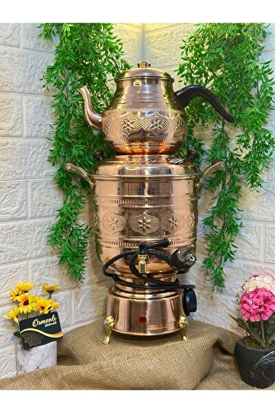 Osmanlı Bakırcılık 5 LİTRELİK ELEKTRİKLİ SEMAVER