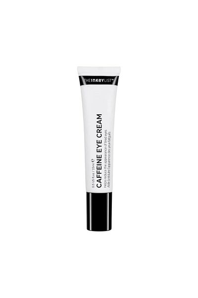 THE INKEY LIST Caffeine Eye Cream 15ml – Brightens, De-Puffs & Hydrates Tired Under-Eyes