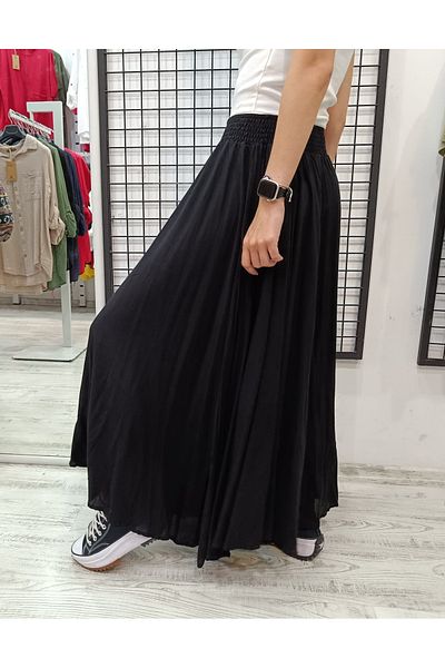Butik Şans Elastic Waist Loose Cut Skirt Trousers