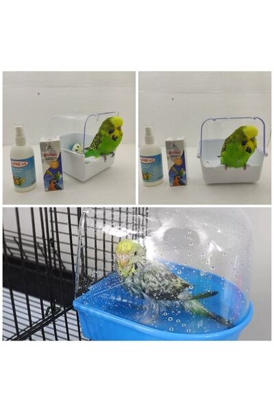 ozzipetshop Kuş Banyosu Bit Spreyi Tüy Bakim Ve Onarim Vitamini