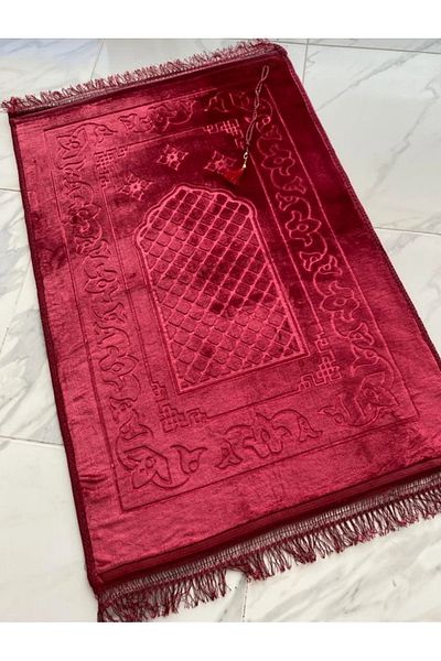 HMZ Textile Gift Dowery Bohcalik Six Non-Slip Knee-Proof Plush Prayer Mat. Rosemary Gift