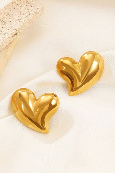 ARTEMİSİA Women's Bubble Heart Model Earrings