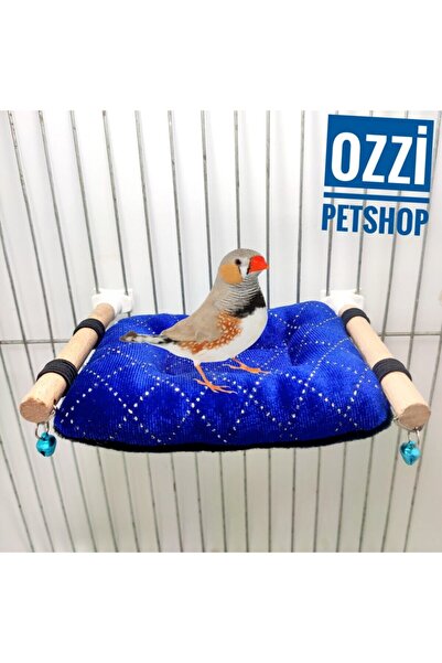 ozzipetshop Hint Bülbülü Uyku Ve Dinlenme Yastığı - Kuş Hamağı -kuş Salıncağı...