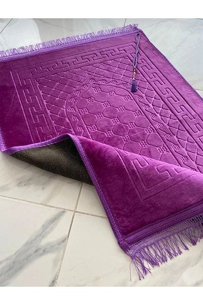 HMZ Textile Gift Dowery Bohcalik Six Non-Slip Knee-Proof Plush Prayer Mat