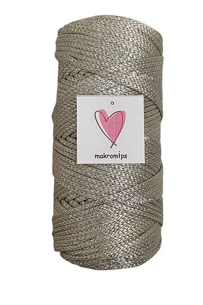 Makromİps Premium Polyester - 100g Φωτεινό Μακραμέ Σχοινί Χόμπι Πλεκτή Τσάντα, 1η Ποιότητα Sula