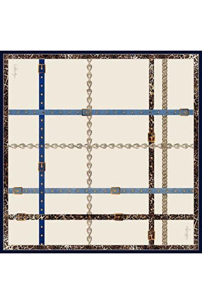 LA BOUTIQUE خريف |   وشاح صيفي بارد 1125-07/A-90X90