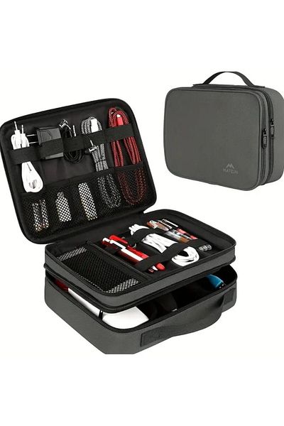 MATEIN Large Size Premium Multi-Layer Electronic Device and Cable Organize Portable Travel Case