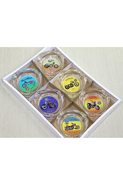 Livenda Shop منفضة سجائر زجاجية