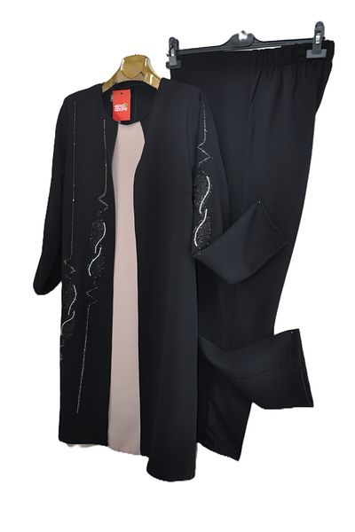 elma abone Evening Dress Plus Size Suit with Pants
