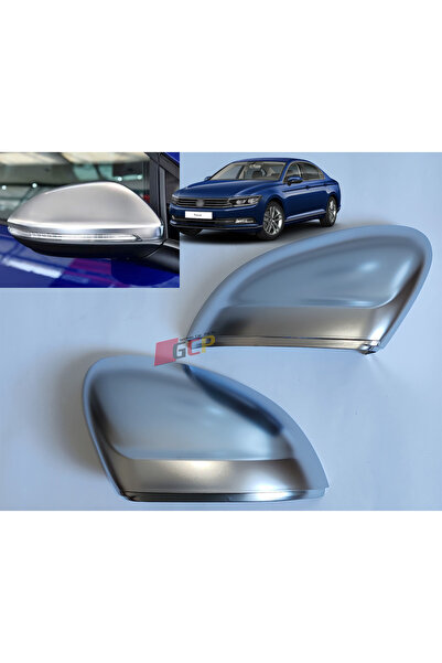 GCP German Car Parts Passat B8 Rline Mat Gri Ayna Kapağı - Passat B8 Rline Dö...