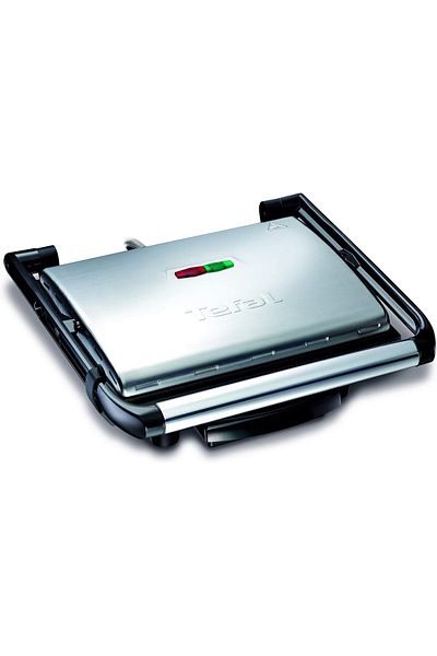 TEFAL تيفال شواية الكهربائية اينيسيو لشي اللحم والبانيني بقدرة 2000واط GC241D28