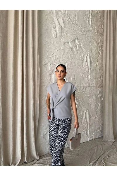 Silerra Yandan Bagaa Detail Kouz Ice Gray