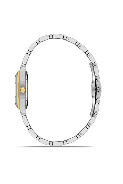 FERRO Yellow and Silver Steel Cord Women Wrist Watch Fl43019A-D8