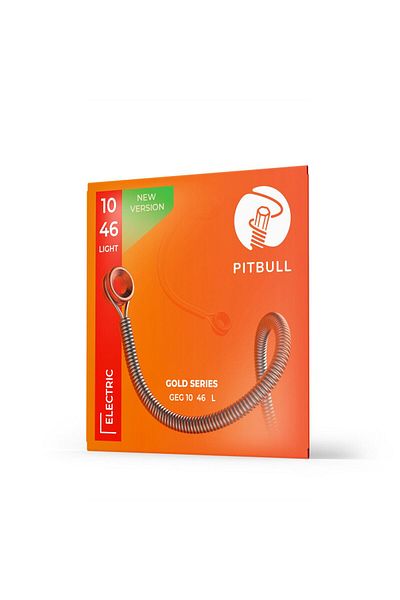 PİTBULL Pitbull Strings Gold Serial Electric Guitar Tool Wire Geg 10-46 L Light Nickel Alloy