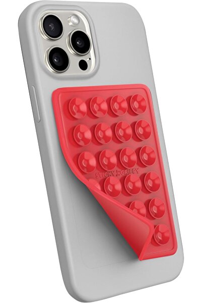 AWEI حامل هاتف مفرغ من السيليكون، حامل للهاتف الخلوي، كوب شفط من السيليكون بظ...