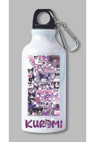 DKDZ SHOP Sonic Printed Water Bottle with Hook 600ml.