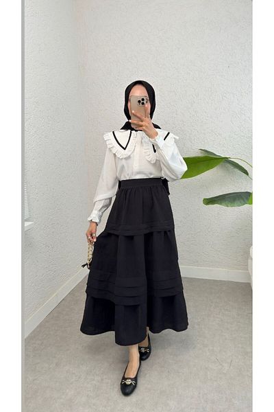 BisuModa ΛΕΠΤΗ ΜΟΔΑΛΙΝΗ ΥΦΑΣΜΑΤΙΝΗ ΦΟΥΣΤΑ FIRFIR
