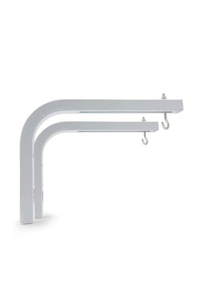 MG Projector Screen Wall Mount Brackets 'L' Mounting Extension