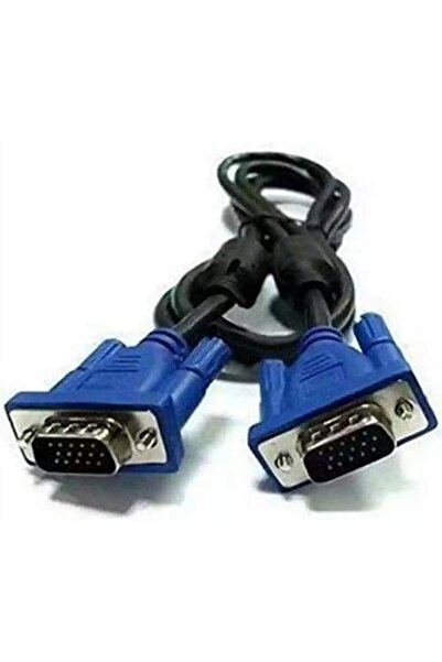 Other كابل VGA بطول 3 أمتار، ذكر إلى ذكر، أسود - كابل فيديو عالي الجودة للشاشات وأجهزة العرض والكمبيوتر الشخصي