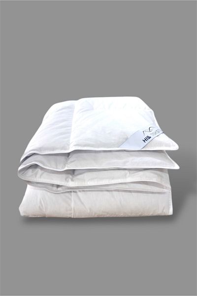 HILL TEKSTİL Goose down Duvet 80% Feather 20% Fiber Single Duvet 155X215