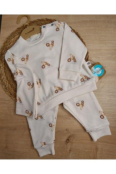 KIPIRIK BABY Copy - 3-Piece Baby Child 2 Thread Hat Set