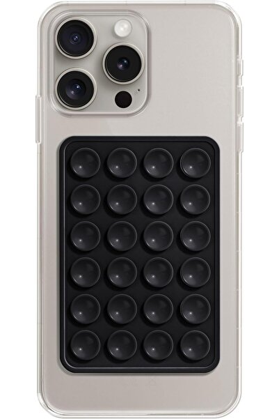 AWEI Silikon Vakumlu Telefon Tutucu, Cep Telefonu için Tutacak, Telefon Arkası Silikon Vantuz Güçlü Tutuş