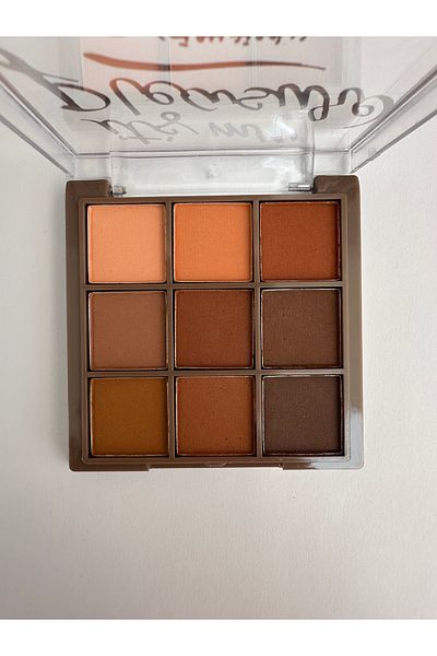 PERADİ Peradi̇ 9-Pack Eye Shadow Palette Matte and Pearlescent