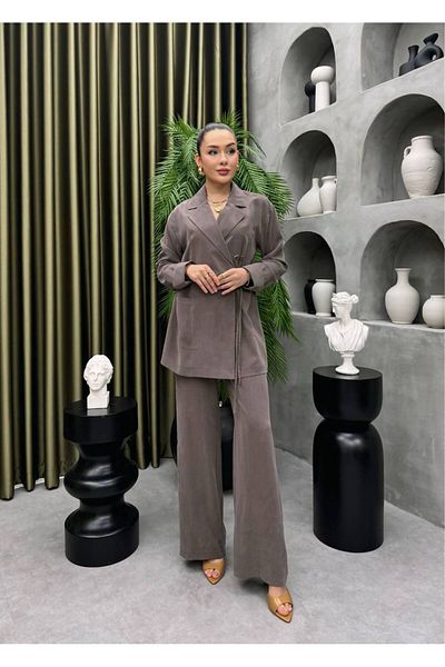 BisuModa Σετ παντελονιών Tecel Fabric Kimono