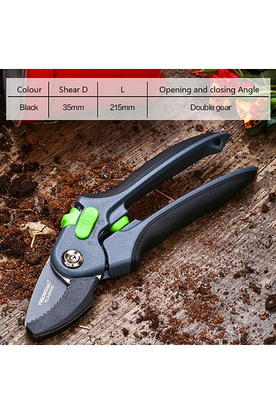 Choice Yellow Garden Pruning Shears Stainless Steel Pruning Tools Garden Tools Scissors Cutter Fruit Pickin