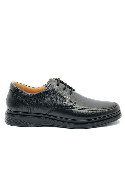 KCMN Ekinci 812 Genuine Leather Men's Casual Shoes Black
