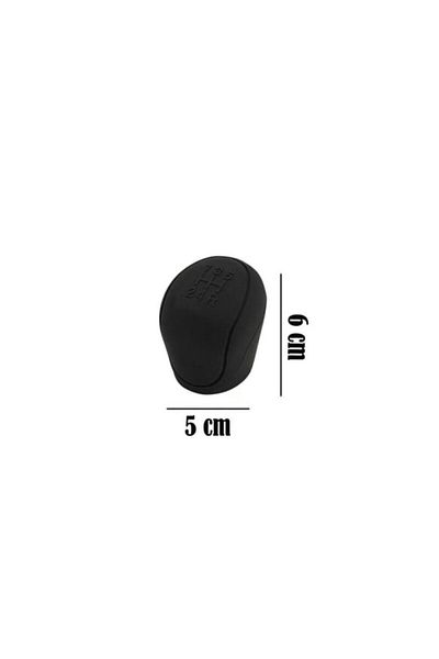 YAVAS OTO Gear Shift Knob Cover Numbered Silicone Black